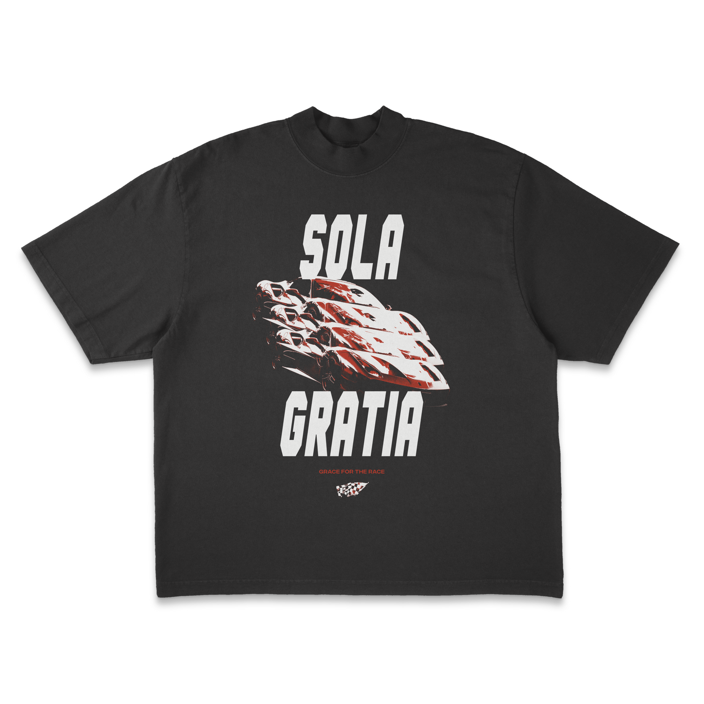 SOLA GRATIA - GRACE FOR THE RACE T-SHIRT